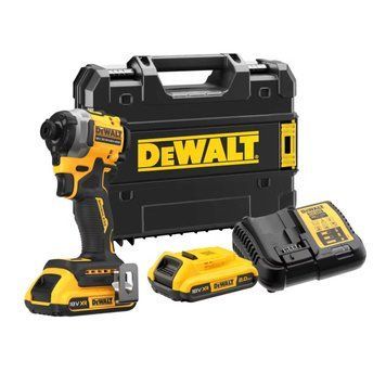 Купити Шурупокрут акумуляторний імпульсний DEWALT DCF850D2T (2акум.18В 2Аг/зарядний/кейс/206Нм) в Україні у Tools Store