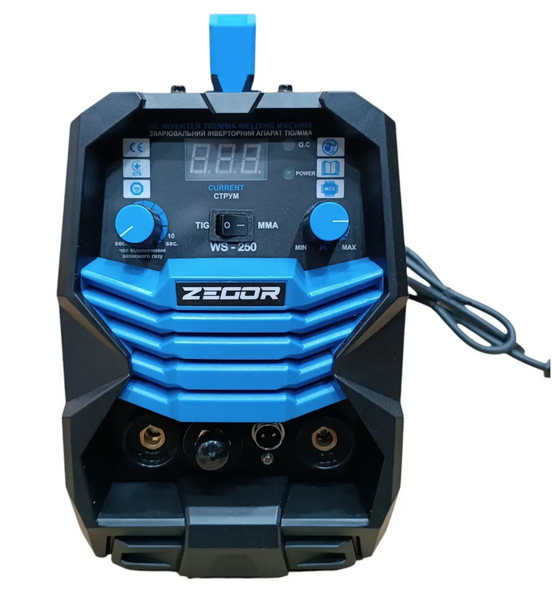 Купити Апарат аргонодугового зварювання ZEGOR WS-250 (TIG) в Україні у Tools Store