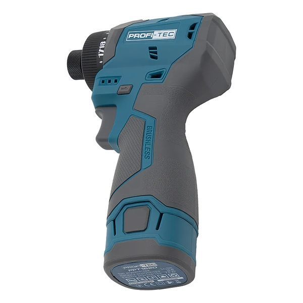 Купити Шурупокрут акумуляторний PROFI-TEC PPCD5516Q (2акум.16В 2Аг/зарядний/кейс/під біту) в Україні у Tools Store
