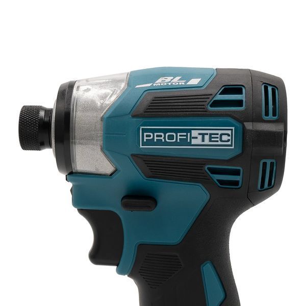 Купити Шурупокрут акумуляторний імпульсний PROFI-TEC PID1820BL 007224 (2акум.20В 2Аг /зарядний/кейс/180Нм) в Україні у Tools Store