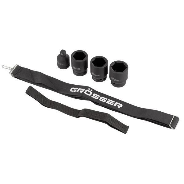 Купити Гайкокрут акумуляторний GROSSER GTW 1800 (20В/каркас/1800Нм/ 3/4") в Україні у Tools Store