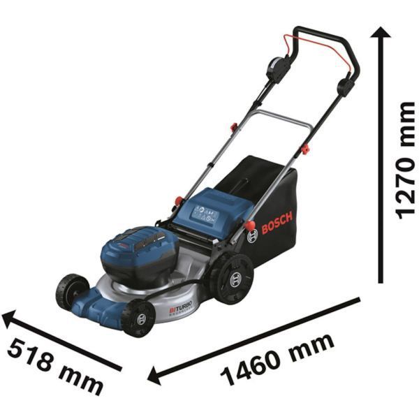 Газонокосилка аккумуляторная BOSCH GRA 18V2-46 (акум 5а 2шт и зарядка) 06008C8000+1600A00B8J фото
