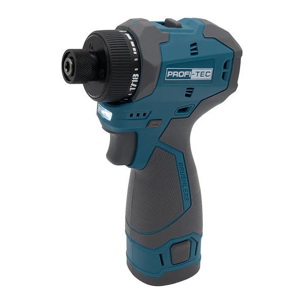 Купити Шурупокрут акумуляторний PROFI-TEC PPCD5516Q (2акум.16В 2Аг/зарядний/кейс/під біту) в Україні у Tools Store