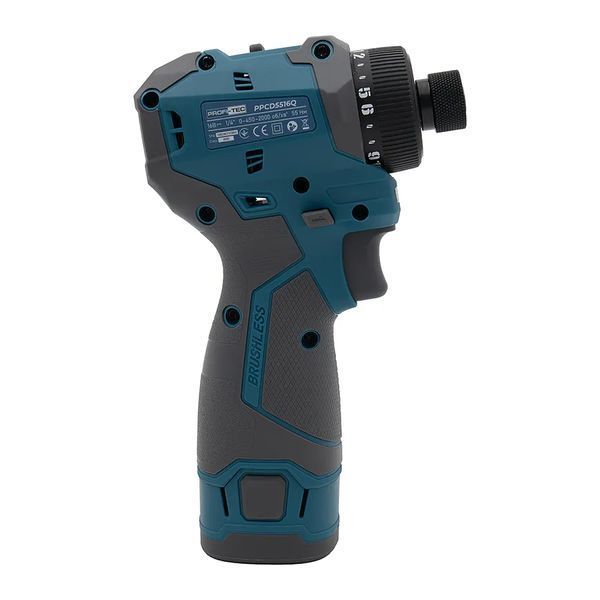 Купити Шурупокрут акумуляторний PROFI-TEC PPCD5516Q (2акум.16В 2Аг/зарядний/кейс/під біту) в Україні у Tools Store