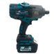 Гайкокрут акумуляторний PROFI-TEC PTW2100BL 007251 (2акум.20В 8Аг/зарядний/кейс/2100Нм/ 3/4") - фото товару 007251