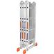 Лестница-трансформер алюминиевая 4 секции / 4 ступени BLUETOOLS : 4.70 м, 150кг (160-9013) 160-9013 фото 7