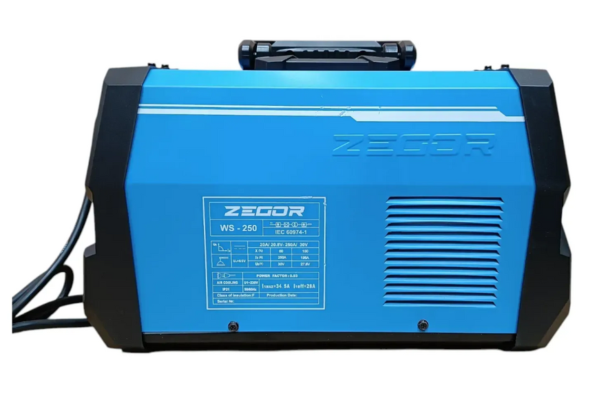 Купити Апарат аргонодугового зварювання ZEGOR WS-250 (TIG) в Україні у Tools Store
