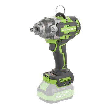 Купити Гайкокрут акумуляторний GROSSER GTW 1000 (20В/каркас/1000Нм) в Україні у Tools Store