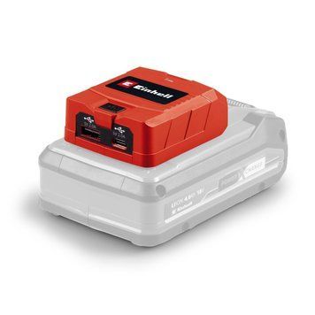Купити Акумуляторний адаптер для зарядки USB-пристроїв Einhell TC-CP 18 Li USB A/C-Solo (4514148) в Україні у Tools Store