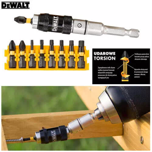Купити Набір біт професійний DeWALT DT70578T: 10 елементів в Україні у Tools Store