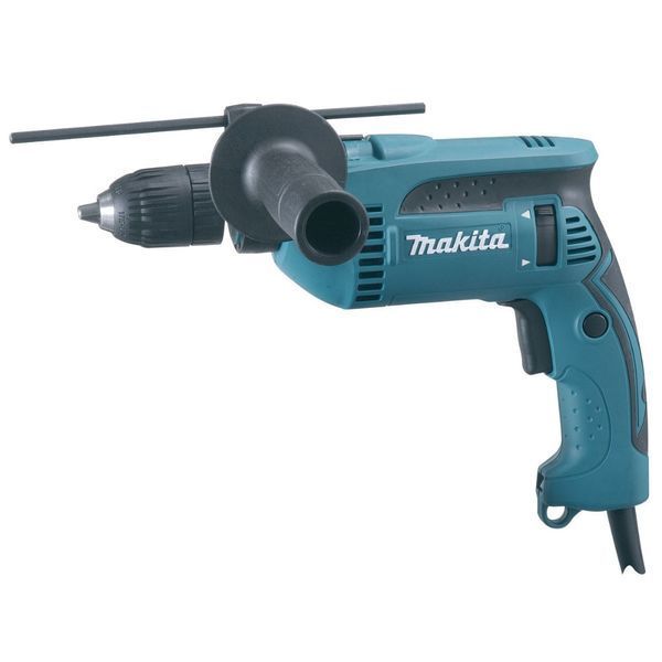 Купити Професійна дриль електрична ударна (електродриль) MAKITA HP1641K : 680 Вт, 1.5-13мм сверло, 2 кг в Україні у Tools Store