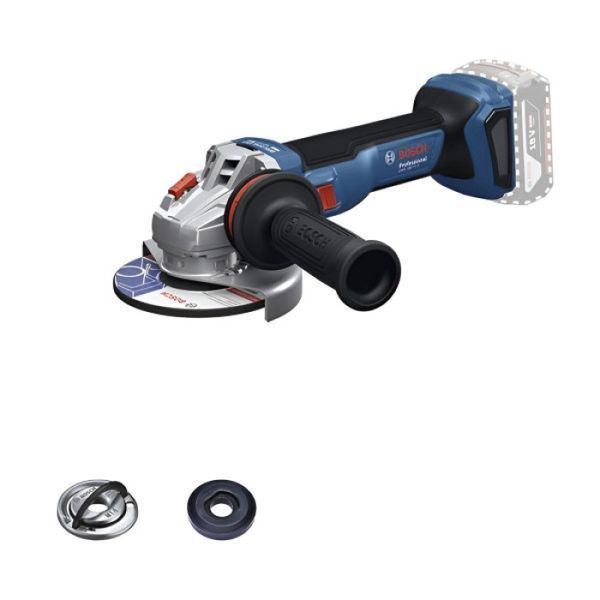 Шлифмашина угловая аккумуляторная BOSCH GWS 18V-11S 06019N4001 (18В/каркас/кейс/регуляция) 06019N4001 фото