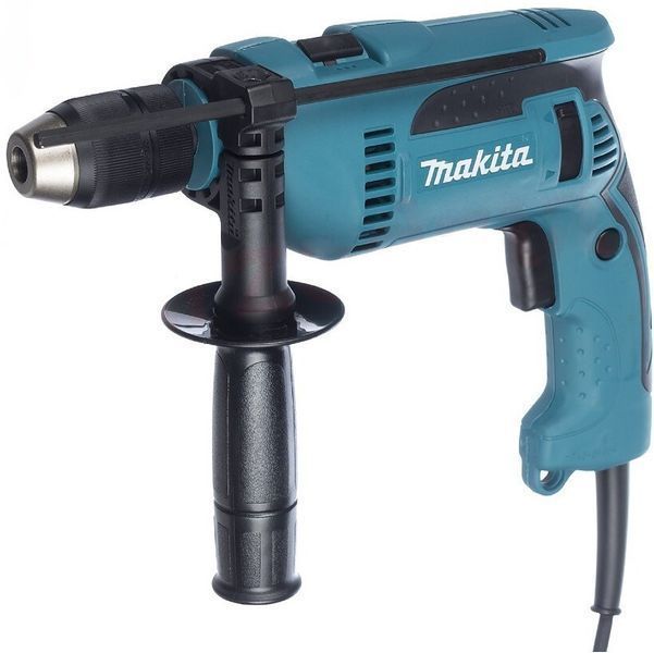 Купити Професійна дриль електрична ударна (електродриль) MAKITA HP1641K : 680 Вт, 1.5-13мм сверло, 2 кг в Україні у Tools Store