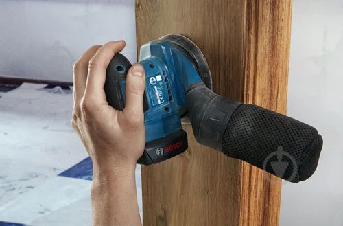 Купити Потужна акумуляторна ексцентрикова шліфувальна машина Bosch GEX 185-LI Solo : без АКБ, платформа 125мм (06013A5020) в Україні у Tools Store