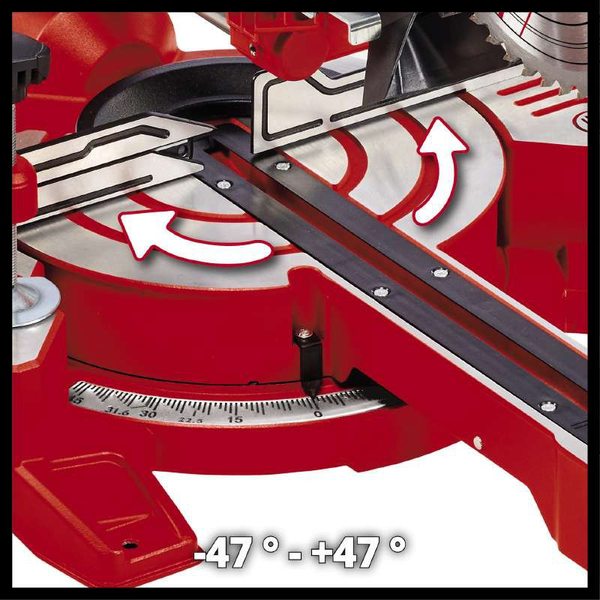 Купити Потужна торцювальна пила з лазером Einhell TC-SM 254 в Україні у Tools Store