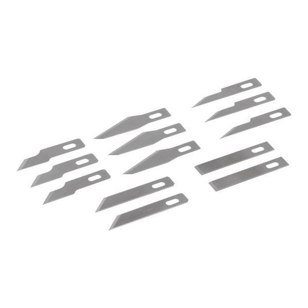 Купити Набір скальпелів з тримачем INTERTOOL HT-0524 (14шт.) в Україні у Tools Store