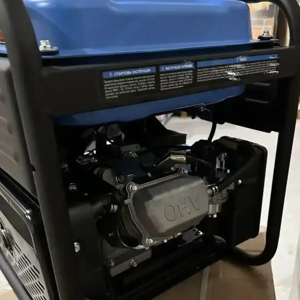 Генератор бензиновый инверторный ZEGOR DIN-OPEN6000T (5.5-6.0кВт/открытый/бензин-газ) DIN-OPEN6000T фото