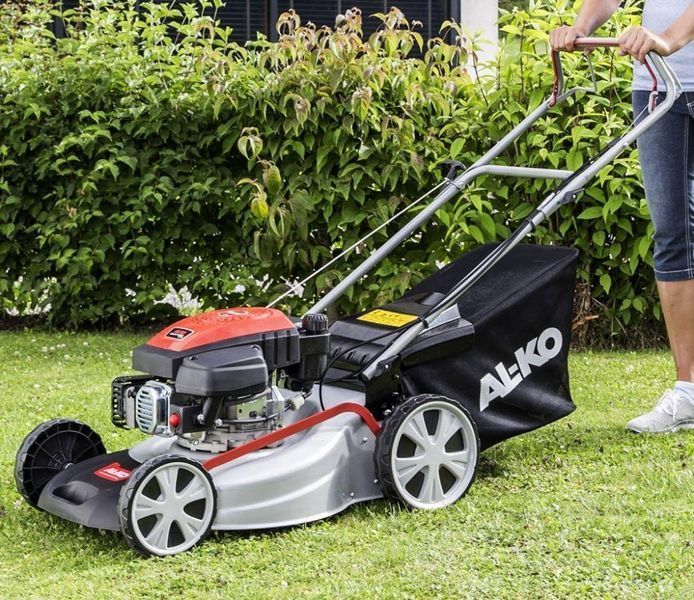 Бензиновая газонокосилка AL-KO Easy 4.60 SP-S (самоходная) 113795 фото