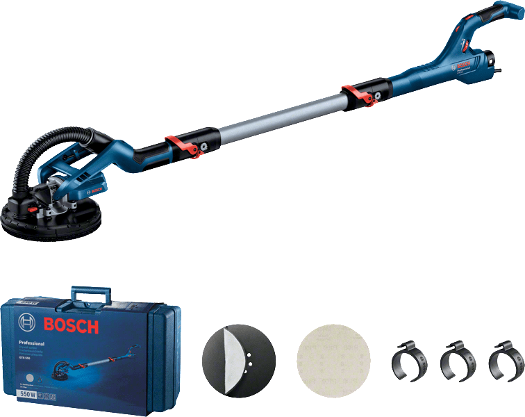 Шлифовальная машина для стен и потолка (жираф) Bosch GTR 550: 550 Вт, 225 мм (06017D4020) 06017D4020 фото