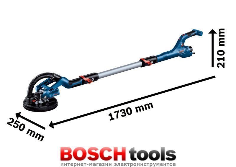 Шлифовальная машина для стен и потолка (жираф) Bosch GTR 550: 550 Вт, 225 мм (06017D4020) 06017D4020 фото