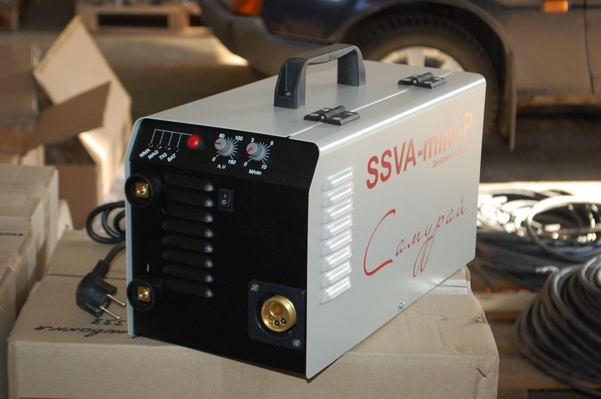 Сварочный аппарат (полуавтомат) SSVA-MINI-Р &laquo;САМУРАЙ&raquo;: 160А, MIG-MAG, 220 В SSVA-MINI-Р &laquo;САМУРАЙ&raquo; фото