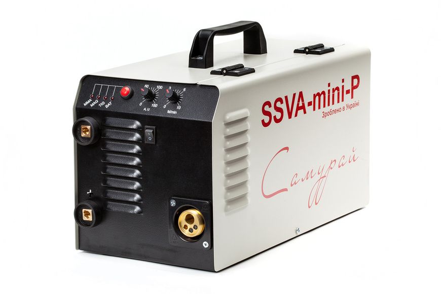 Потужний зварювальний апарат (напівавтомат) SSVA-MINI-Р «САМУРАЙ» : 160А, MIG-MAG, 220 В SSVA-MINI-Р «САМУРАЙ» фото