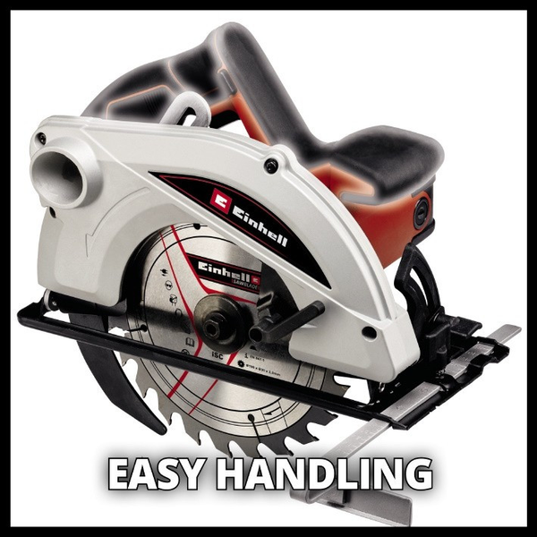 Мощная циркулярная пила Einhell TC-CS 1410 : 1410 Вт, 5500 об/мин, диск 190x30x2,5 мм /24 4331050 фото