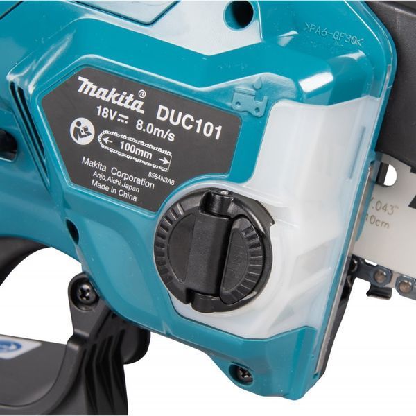 Пила цепная аккумуляторная MAKITA DUC101Z (18В/каркас/10см) DUC101DZ фото