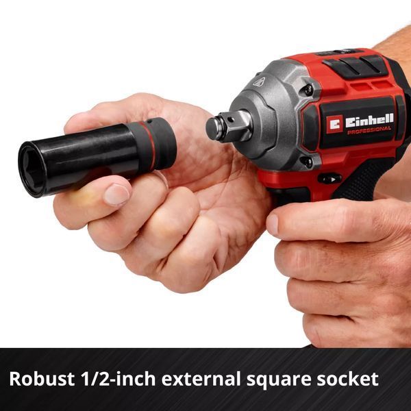 Ударный аккумуляторный гайковерт Einhell Professional TP-CW 18/260-C Li BL - Solo (с АКБ 18V 4,0Ah) 4510090 4512042 фото