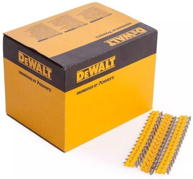 Купити Цвяхи по м&rsquo;якому бетону для степлера DCN890 DeWALT DCN8901045 : 45 х 2.6 - 510 шт, в Україні у Tools Store