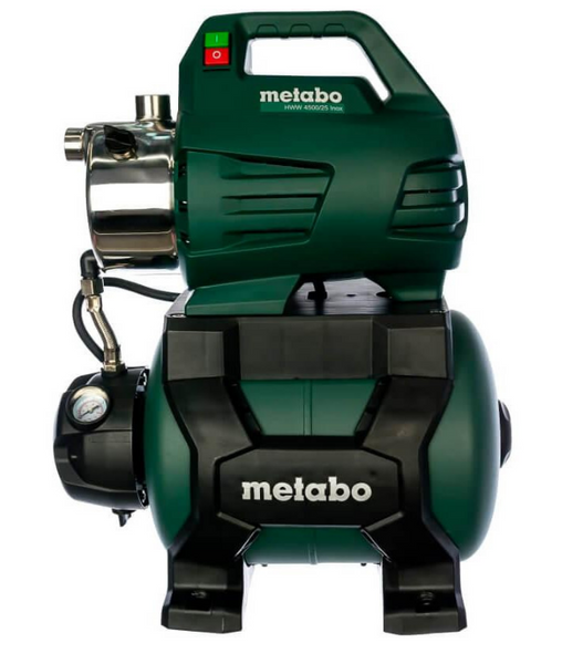 Бытовая насосная станция Metabo HWW 4500/25 Inox : 1300 Вт, 4500 л/ч, 4,8 бар, для дома и дачи 600972000 фото