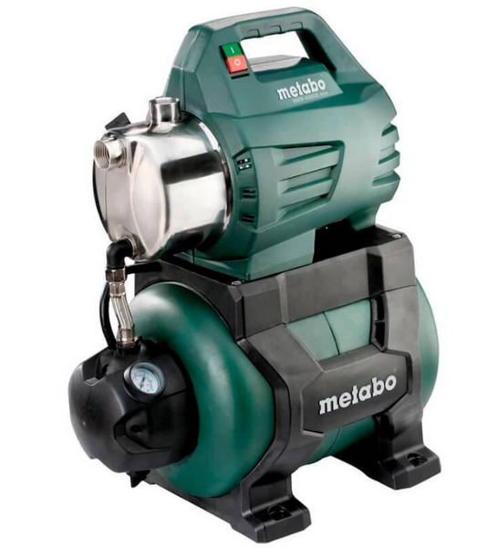 Бытовая насосная станция Metabo HWW 4500/25 Inox : 1300 Вт, 4500 л/ч, 4,8 бар, для дома и дачи 600972000 фото