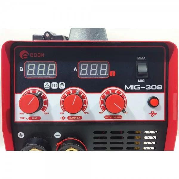 Зварювальний напівавтомат Edon MIG-308 (2 в 1 MIG + MMA) MIG-308 фото