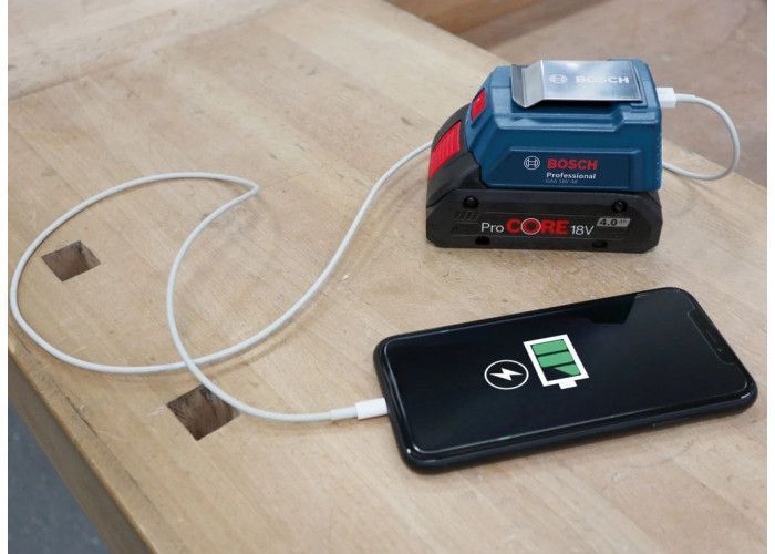 Адаптер USB аккумуляторный BOSCH GAA 18V-48 06188000L6 фото