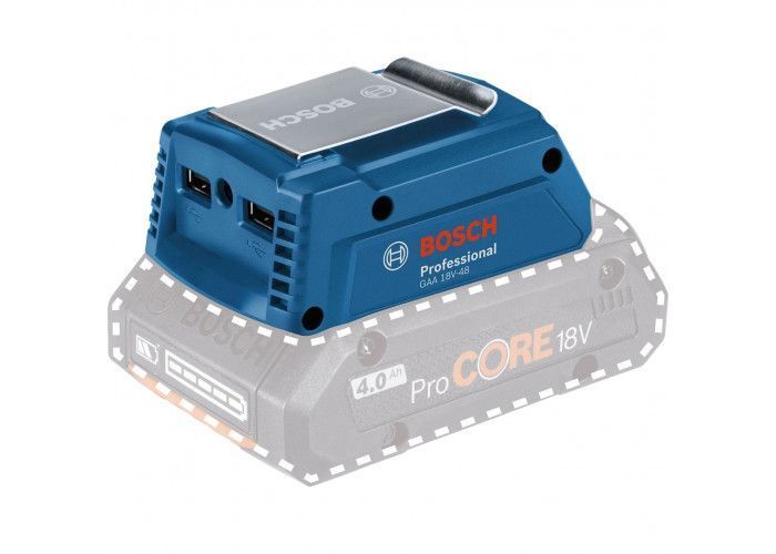 Адаптер USB аккумуляторный BOSCH GAA 18V-48 06188000L6 фото