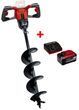 Аккумуляторный бесщеточный земляной бур Einhell GP-EA 18/150 Li BL-Solo : с АКБ 18 V 5.2Ah, вес 5.7 кг 3437000 4512114 фото