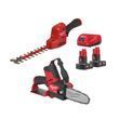 Купити Набір акумуляторний MILWAUKEE M12 FPP2OP2-642 (пила ланцюгова FHS-0/кущоріз FHT20-02/2акум.12В 4Аг+6Аг/зарядний) в Україні у Tools Store