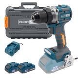 Купити Акумуляторний дриль-шуруповерт PROFI-TEC PPCD7020 UltraCore (20В 2а 2шт і зарядка) в Україні у Tools Store