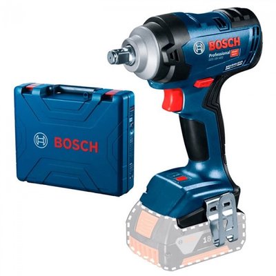 Професійний акумуляторний ударний гайковерт Bosch Professional GDS 18V-400 : без АКБ, 400 Hm, 2500 об/хв, 3700 уд/хв 06019K0021 фото