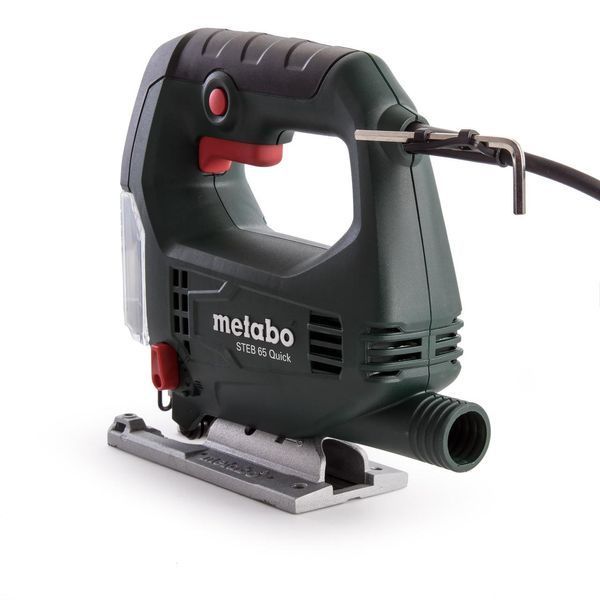 Профессиональный электрический лобзик по дереву в кейсе Metabo STEB 65 Quick : 450 Вт (601030500) 601030500 фото