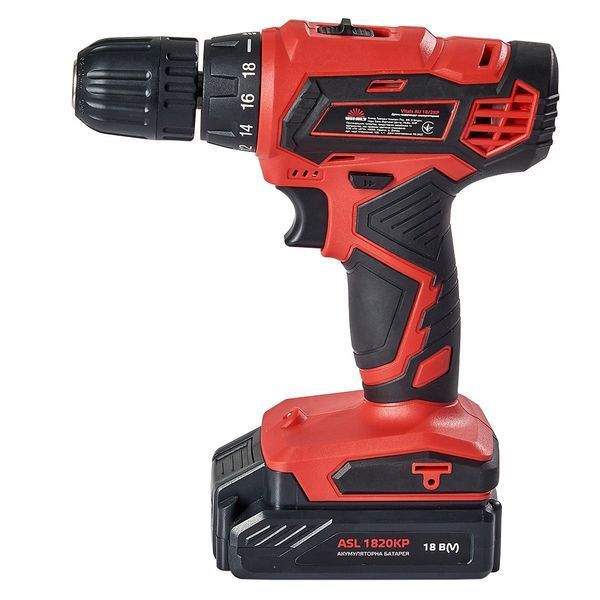 Купити Шурупокрут акумуляторний VITALS AU 18/2KP в Україні у Tools Store