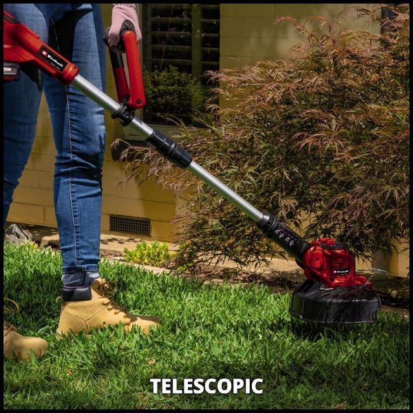 Триммер аккумуляторный EINHELL GE-CT 18/28 Li TC-Solo (тележка для триммера) (3411212) 3411212 фото