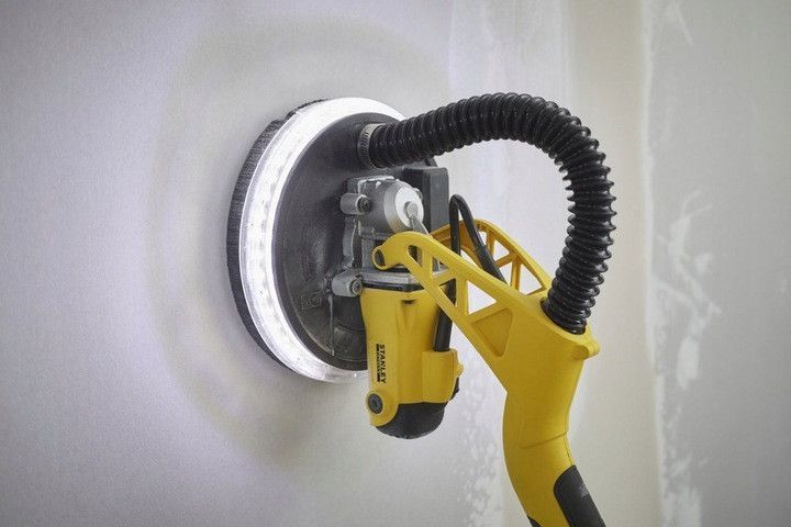 Купити Шліфмашина для стін STANLEY SFMEE500S (225мм/жираф/підсвітка) в Україні у Tools Store