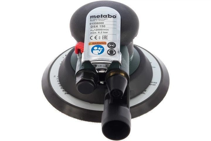 Шлифмашина эксцентриковая пневматическая 150мм METABO DSX 150 601558000 фото