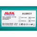 Потужний штроборіз електричний (бороздник) AL-FA ALBR37: 2700Вт, диск 133мм ,глибина 41мм/ширина 42мм різу, 5000 об/хв (бетоноріз) ALBR37 фото 10