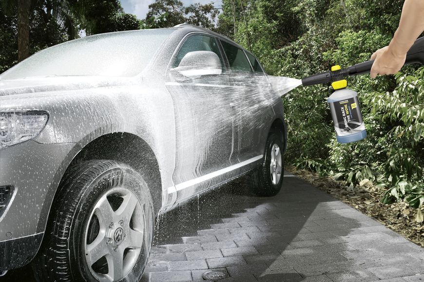 Насадка для мойки пенная KARCHER Connect Clean FJ 10 C + Ultra Foam Cleaner "3 в 1" (1000мл/регуляция/с активной пеной) 2.643-143.0 фото