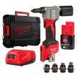 Купити Заклепочник акумуляторний MILWAUKEE M12 BPRT-201X (1акум.12В 2Аг/зарядний C12 C/кейс) в Україні у Tools Store