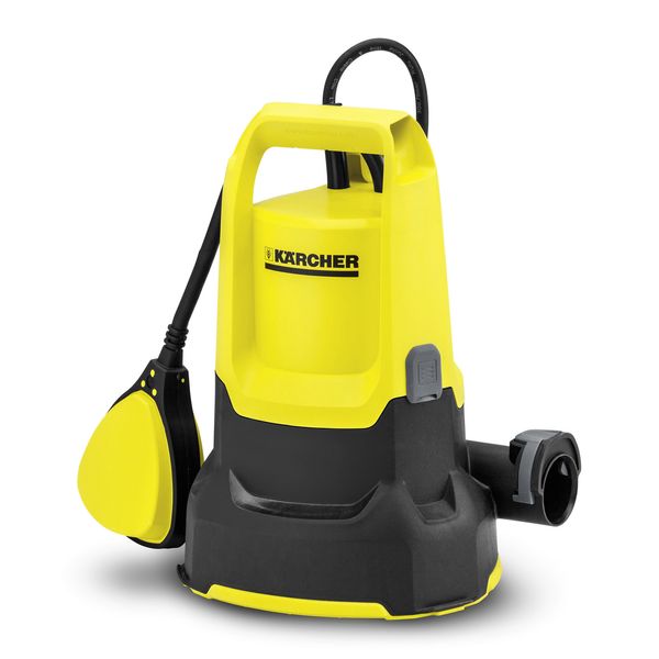 Насос дренажний Karcher SP 2 Flat для чистої води : 250 Вт, 6000 л/г, 7м занурення, вага 3.8 кг 1.645-501.0 фото