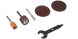 Багатофункціональний інструмент (гравер) Dremel 3000 - 5: 130 Вт, 5 насадок, 33000 об/хв. (F0133000JX) - фото товару F0133000JX