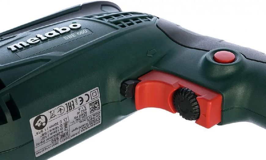 Дрель ударная METABO SBE 650 600742000 (650Вт) 600742000 фото
